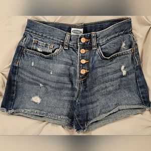 Girls Old Navy Jean Shorts - Size 14